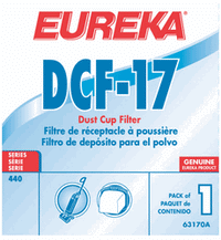 Eureka DCF-17 Dust Cup Filter  63170, 63170A, 63170B DCF17