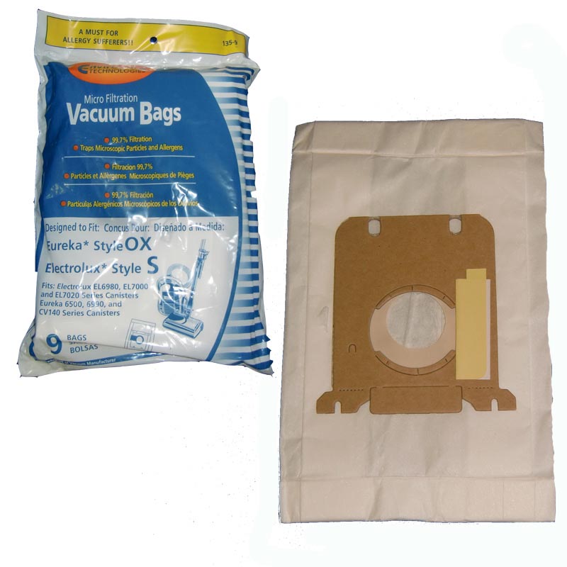 Electrolux Harmony Vacuum Bags - 9 Bags | S-Bags
