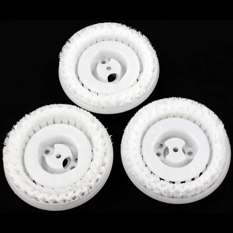 Electrolux Replacement: EXR-2400 Brush, Shampoo White Nylon Bristles Electrolux 3Pk