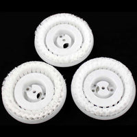 Electrolux Replacement: EXR-2400 Brush, Shampoo White Nylon Bristles Electrolux 3Pk