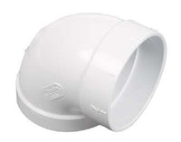 90 Degree Extra Short L for 2 x 3 Walls Central Vacuum Fitting #765503W