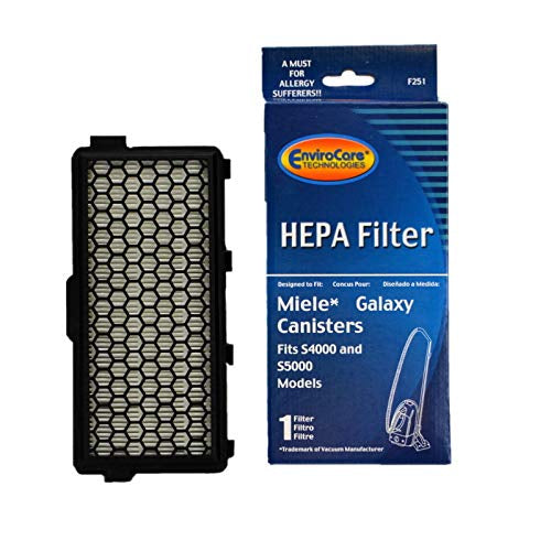 EnviroCare Replacement Vacuum Cleaner Filter Designed to Fit Miele AirClean SF-HA For S4, S5, S6, & S8 Models
