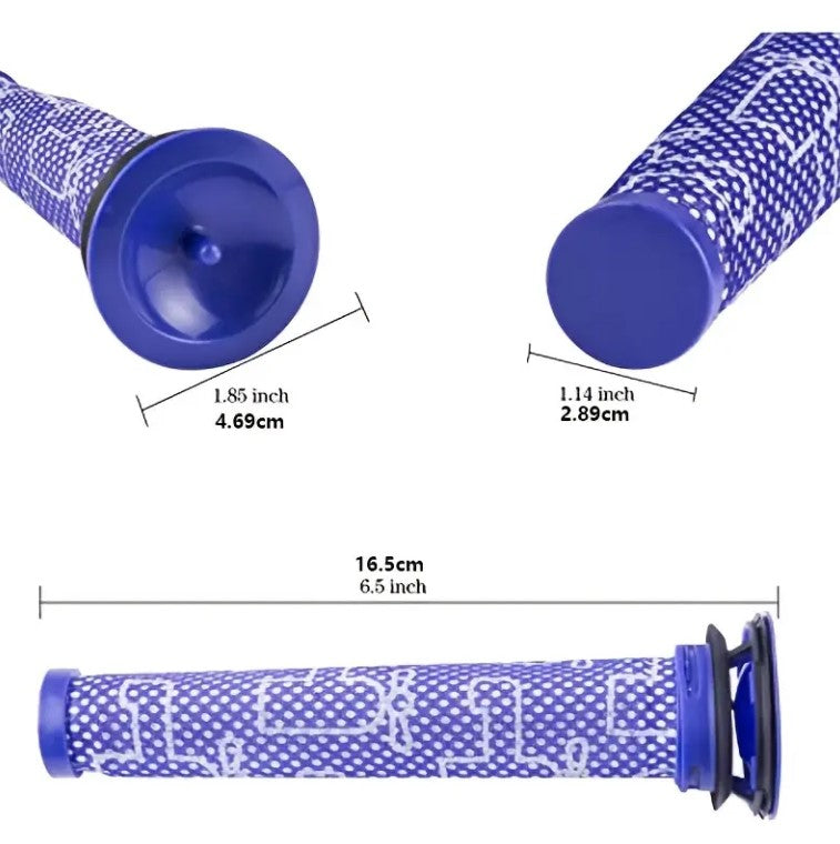 Washable Pre-Motor Filter for Dyson V6, V7, V8, DC58, DC59, DC61, DC62, DC74 Vacuum Cleaners 
