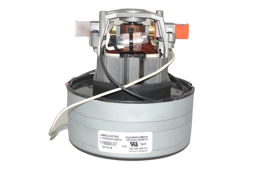 Motor, Lamb 2 Stage, 5.7'',120 Volt Vacuum #119800-07
