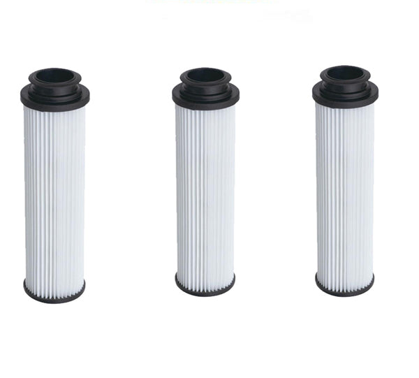 Hoover 40140201 or 43611042 Bagless Upright Round HEPA Filters - 3 Pack