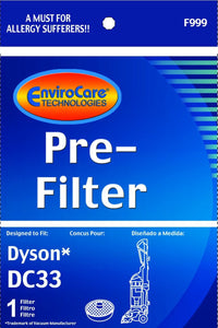 Generic Dyson DC33 Pre Motor Filter 