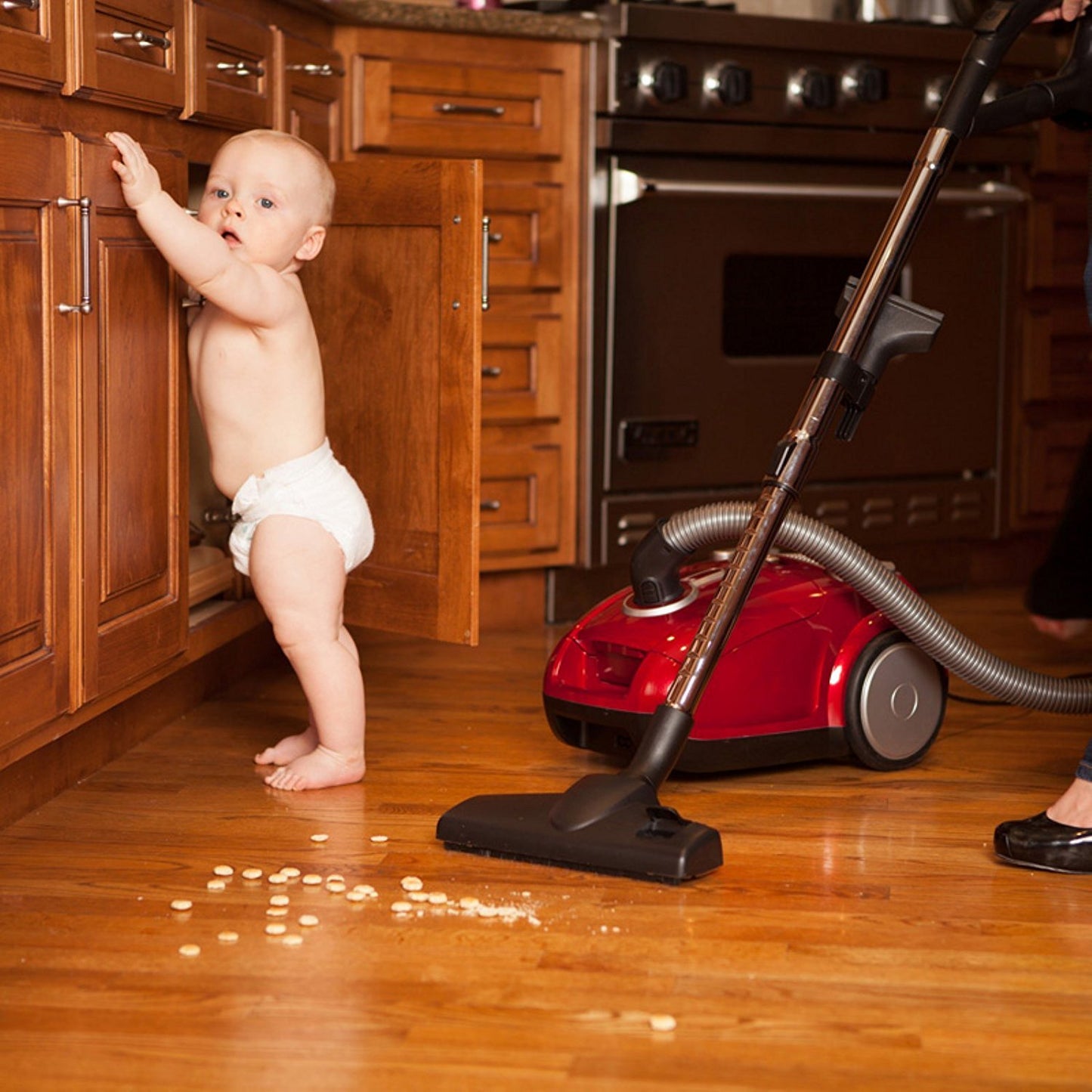 Fuller Brush FB-HM Home Maid Straight Suction Canister Vacuum Cleaner 