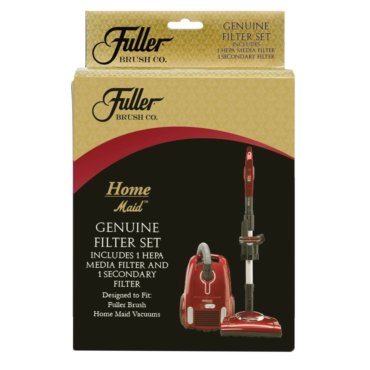 Fuller FB-HMP Canister Vacuum Cleaner Hepa & Secondary Filter Part # FBHM-HEPA