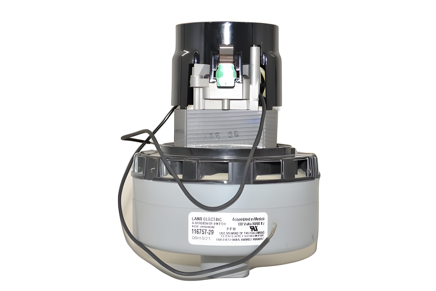 Ametek 120V, 5.7", 2-stage, Quadruple By Pass, 9AMP Motor #116757-29