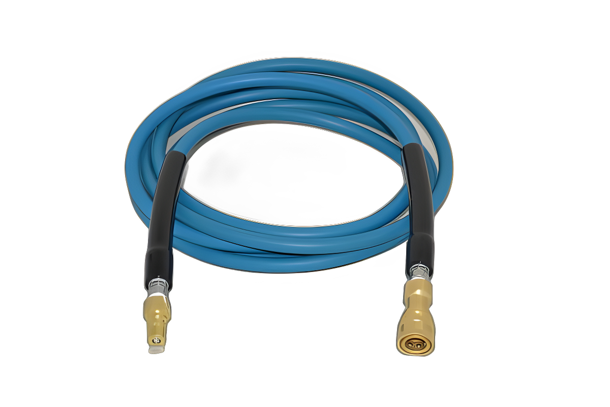 Commercial Extractor Parts Soulution Hose W/fittings, 15FT, Commercial 3000 Psi Vacuum #14-1158-02