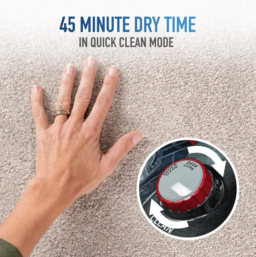 Hoover PowerScrub Elite Pet Upright Carpet Cleaner, Red, FH50258