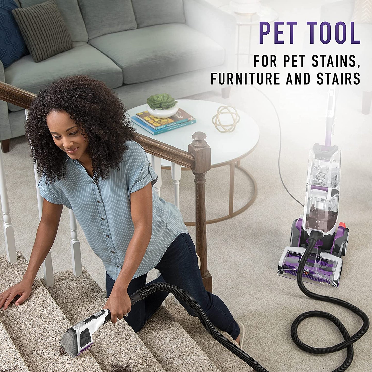 Hoover SmartWash+ Automatic Carpet Cleaner FH53000PC 