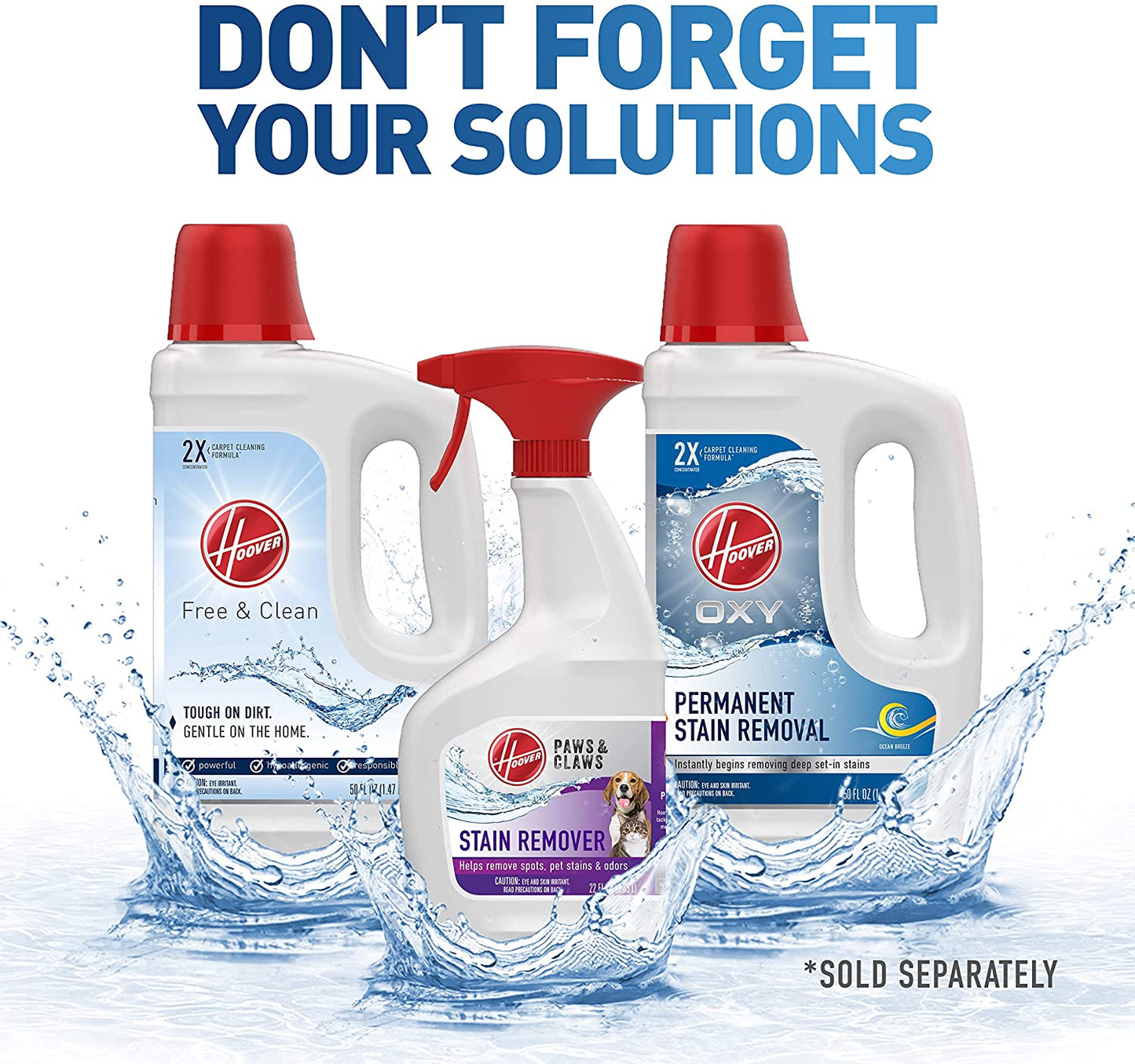 FH53000PC Solutions for Hoover Carpet Cleaner Smartwash