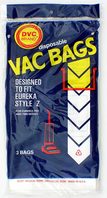 Eureka Z Vacuum Bags - Generic - 3 pack