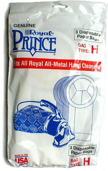 Royal Dirt Devil Type H  vacuum cleaner bags 3-050247-001 - Genuine  - 3 pack