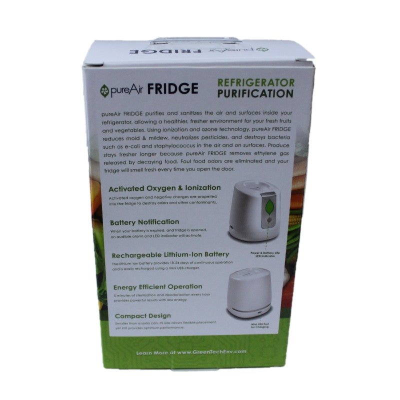 PureAir Fridge Air Cleaner by Greentech