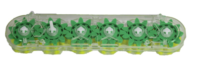 302283005 BRUSH BLOCK, 6 BRUSH FH40010, FB40010B, FH4003