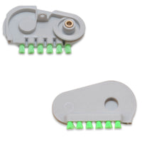 302615001 END CAP, W/BRISTLES RIGHT SIDE & Left Side F8100-900