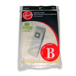 Hoover B Allergen Filtration Vacuum Bags 4010103B - Genuine - 24 Bags