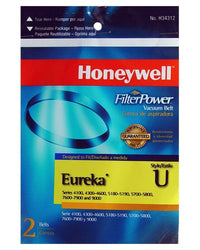 Honeywell FilterPower Vacuum Belts - Eureka Style U