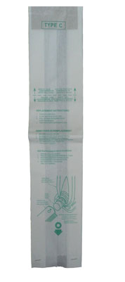 Hoover Style C Vacuum Bags  4010077C - Generic  - 4 Pack