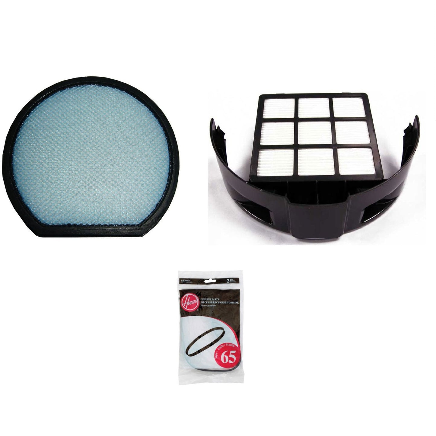 Hoover Windtunnel T-series Bagless Upright Supply Kit Fits All T-series Windtunnel Uprights, 303173001+303172002+AH20065 
