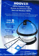 Hoover S Vacuum Bags 4010806S - 2 pack