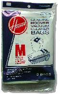 Hoover  M  Vacuum  Bags 4010037M- Genuine - 3 Bags in a pack