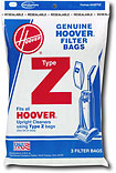 Hoover  Z Vacuum Bags 4010075Z - Genuine - 3 Pack