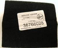 Hoover Wind Tunnel V2 / Dual V / Savvy Foam Final Filter  38766028 or 40110009, 93002017, 6" X 5 1/4" X 1/2"