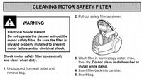 How to change Kenmore Magic Blue Filter