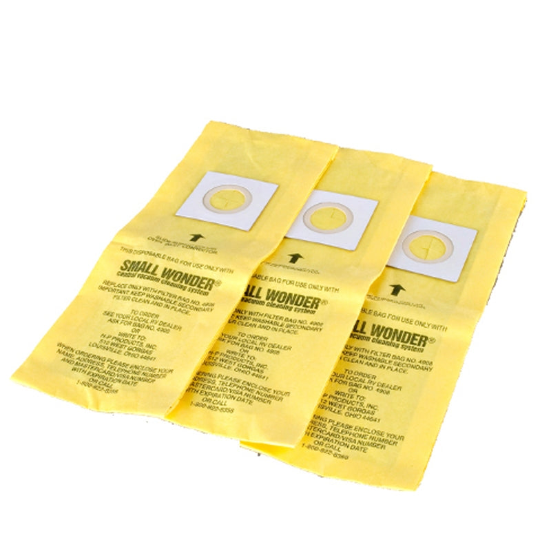 PAPER BAGS-VACUFLO,3PK,SMALL WONDER