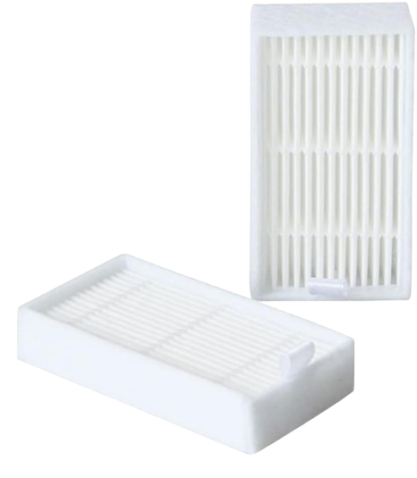 4 Filtri HEPA + Spazzola Per Aspirapolvere Ilife – Compatibile Con V3S, V5, V50 E Altri Modelli
