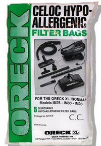 ORECK IRON MAN ORIGINAL BAGS (5 PACK) #PKIM76.5