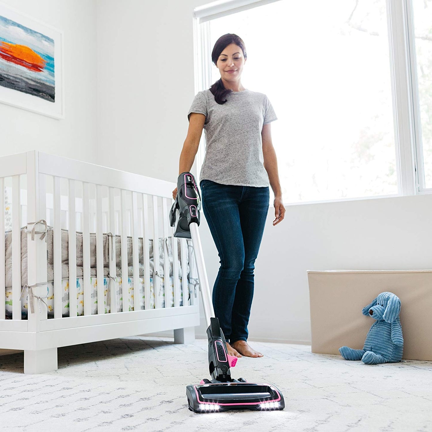Shark Rocket Ion IR101 Ultra-Light Cordless Bagless Vacuum for Carpet and Hard Floor with Lift-Away Hand Vacuum and Rechargeable Ion Battery (Certified Refurbished)