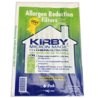 Kirby Sentria Micron Magic HEPA Filtration Vacuum Bags - Genuine - 24 bags + 4 Free belts OId packaging