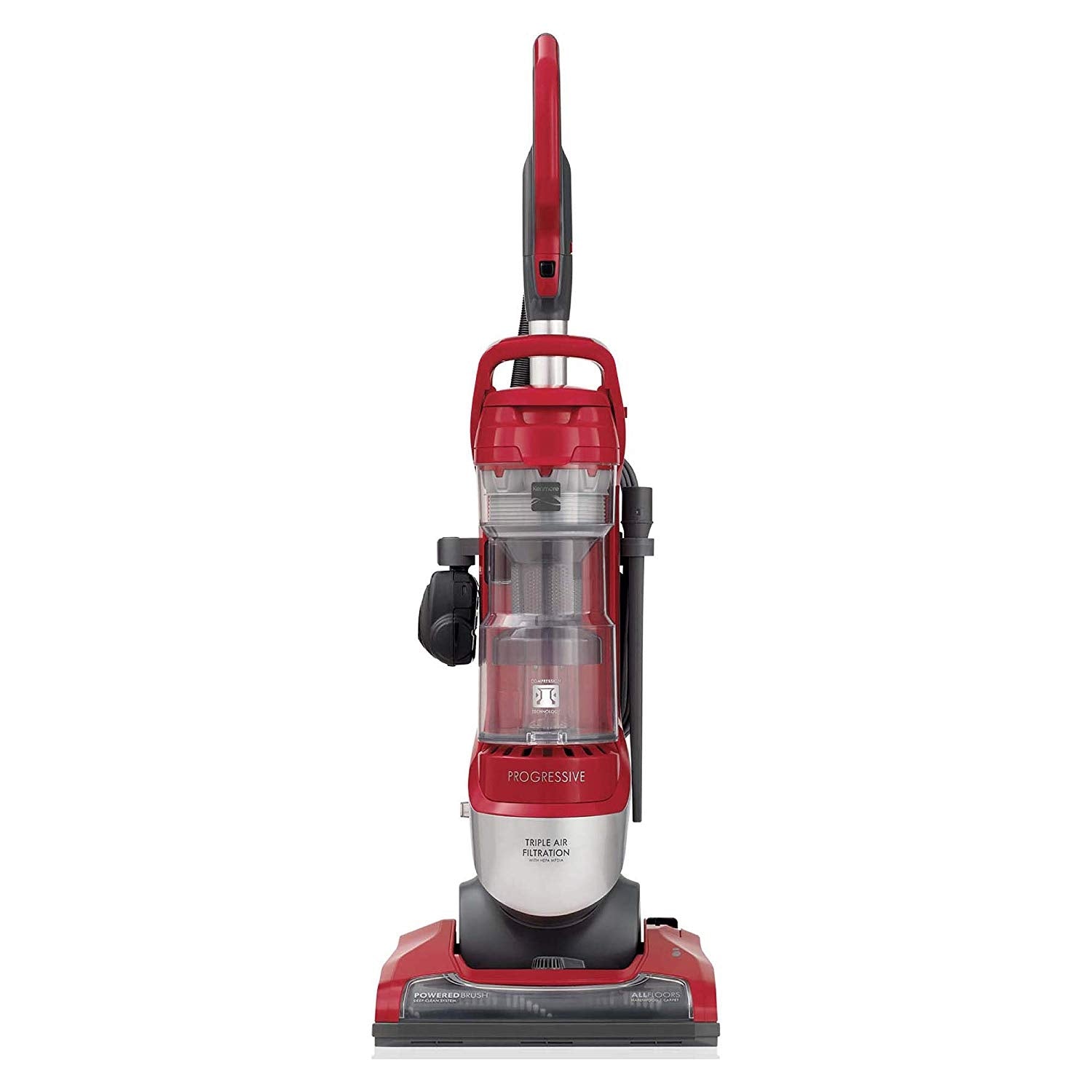 Kenmore 10135 Pet-Friendly Progressive Bagless Upright Vacuum - Silver/Red
