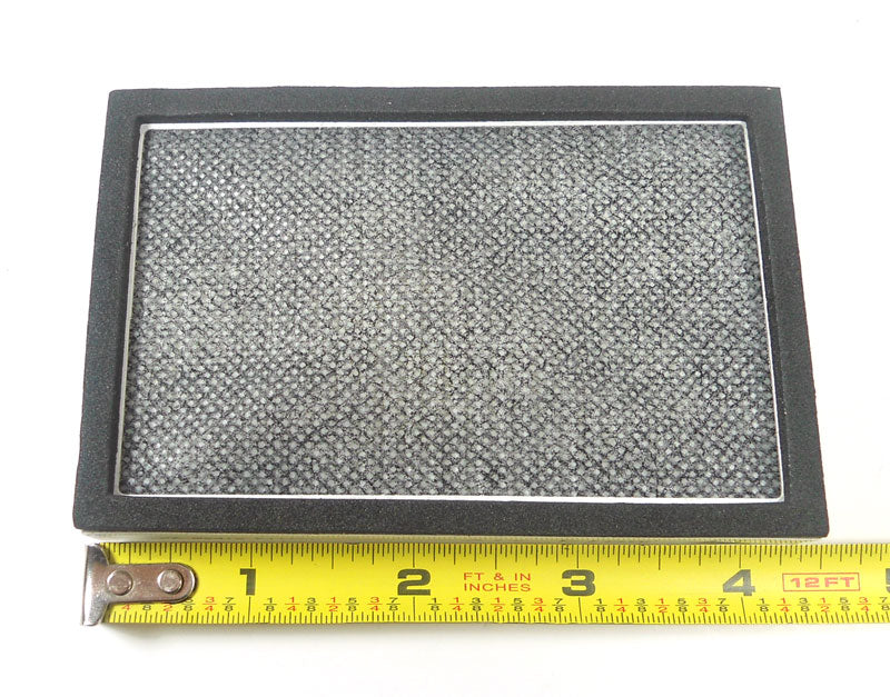 Panasonic MCV5481  MCV9568 HEPA Exhaust Filter - 2 7/8" x 4 1/4" x 3/4" - 1 Pack