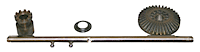 Kirby Rear Wheel Axle Assembly