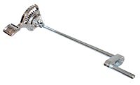 FRONT WHEEL SHAFT ASSY-KIRBY GENERATION I THRU SENTRIA,UPRIGHT 131694
