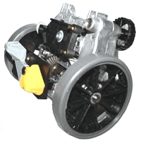 Kirby 552399S Transmission with Rear Wheel