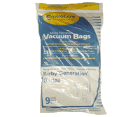 Kirby Generation 3, G4, G5  GSix Vacuum Bags - Generic 9 Bags