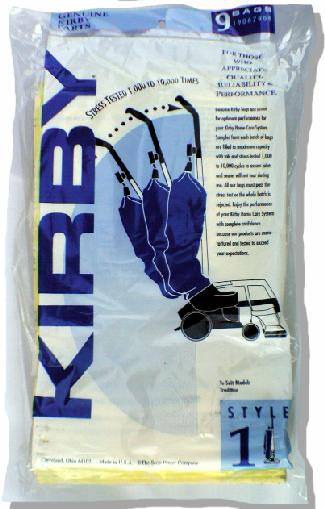 Kirby 19067903 Style 1 Bags- 9 Pack