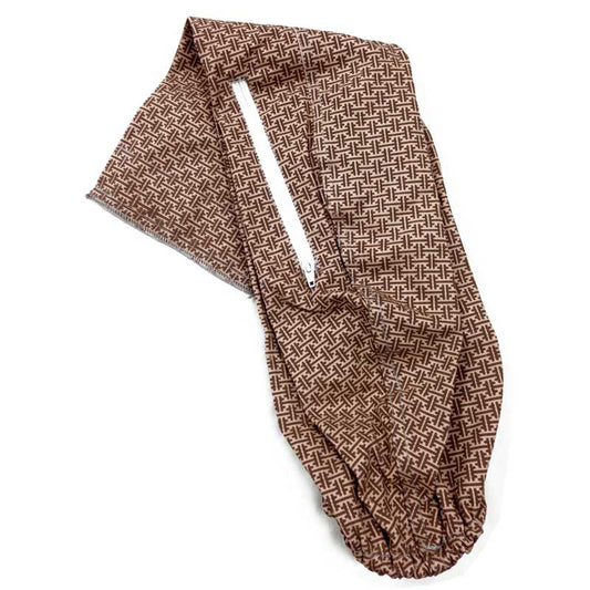 Kirby Replacement: KR-1275-4 Cloth Bag, :( W/Zip Pocket Brown DVC