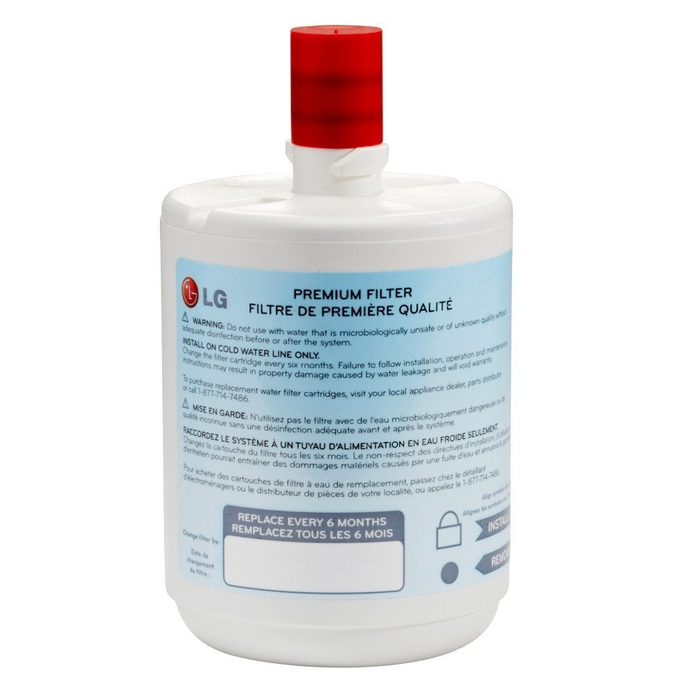 LG LT500P Vertical Refrigerator Water Filter, Genuine 1-Pack #5231JA2002A - Made By LG