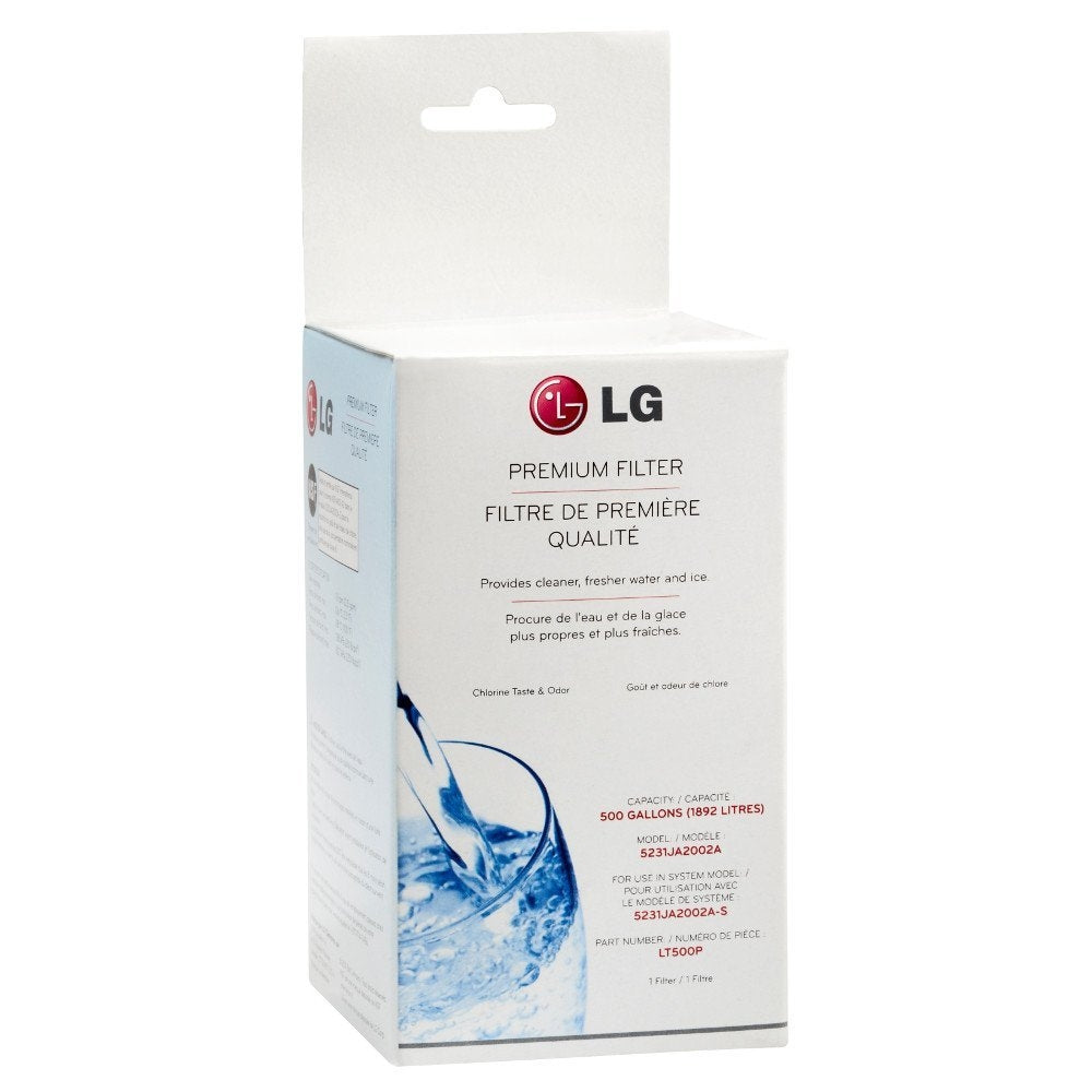 LG LT500P Vertical Refrigerator Water Filter, Genuine 1-Pack #5231JA2002A - Made By LG