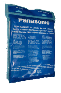 Panasonic MC-V295H Type C-5 and C-19 Allergen Vacuum Cleaner Cloth Bags - 3 Pack
