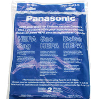 Panasonic MC-V295H Type C-5 and C-19 Allergen Vacuum Cleaner Cloth Bags - 3 Pack