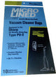 Sharp Micro-lined PC-2 Canister Vacuum Bags- 36 bags