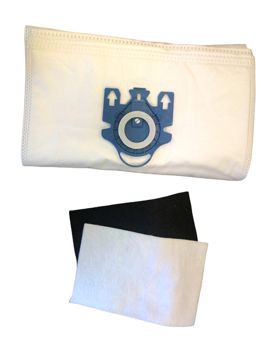 bags + 2 Filters for Miele Complete C3 Calima PowerLine